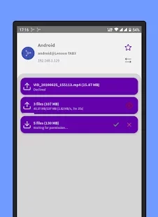 Warpinator for Android (unofficial)